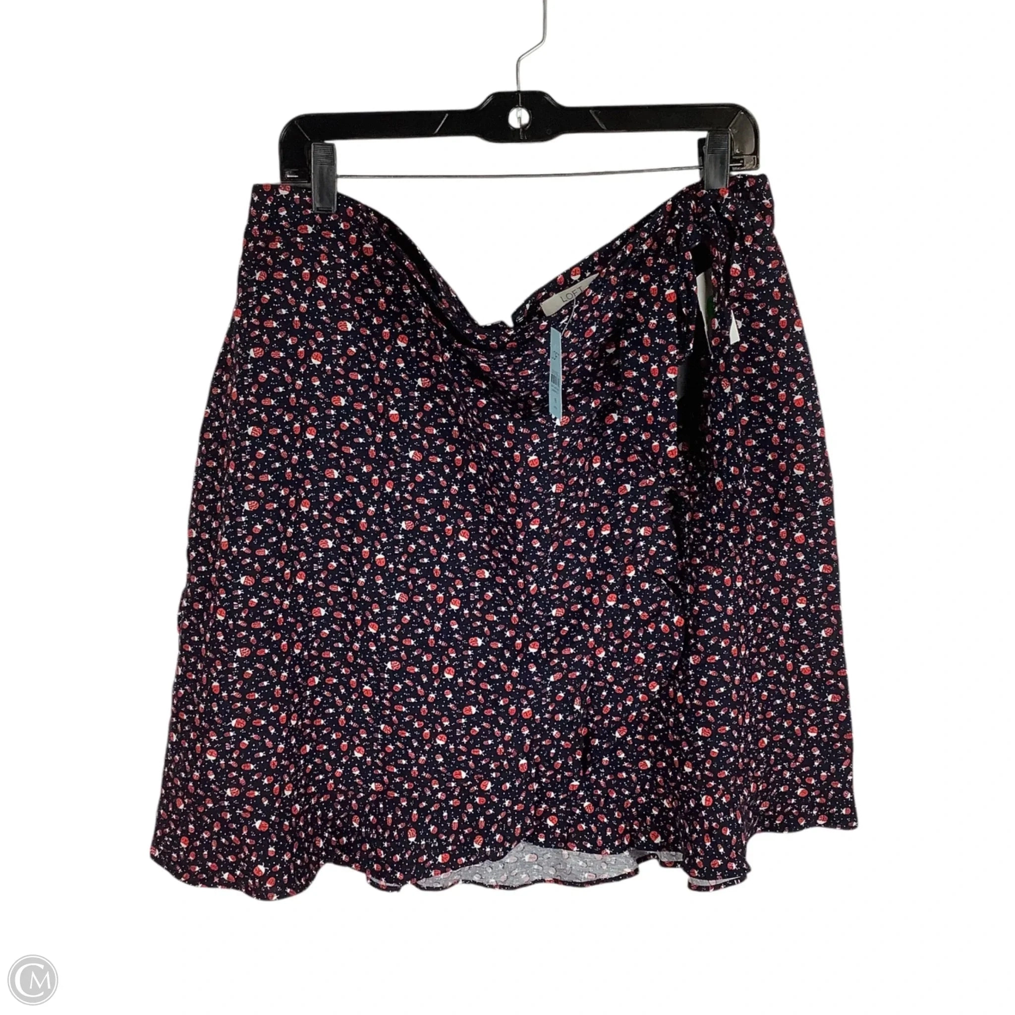 Skirt Mini & Short By Loft In Red, Size: 18 petite
