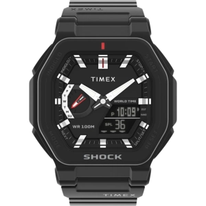 Timex Men's Watch - Command Encounter Analog-Digital Dial Black Strap | TW2V35600