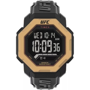 Timex Men's Watch - UFC Knockout Chrono Digital Dial Black Resin Strap | TW2V89000