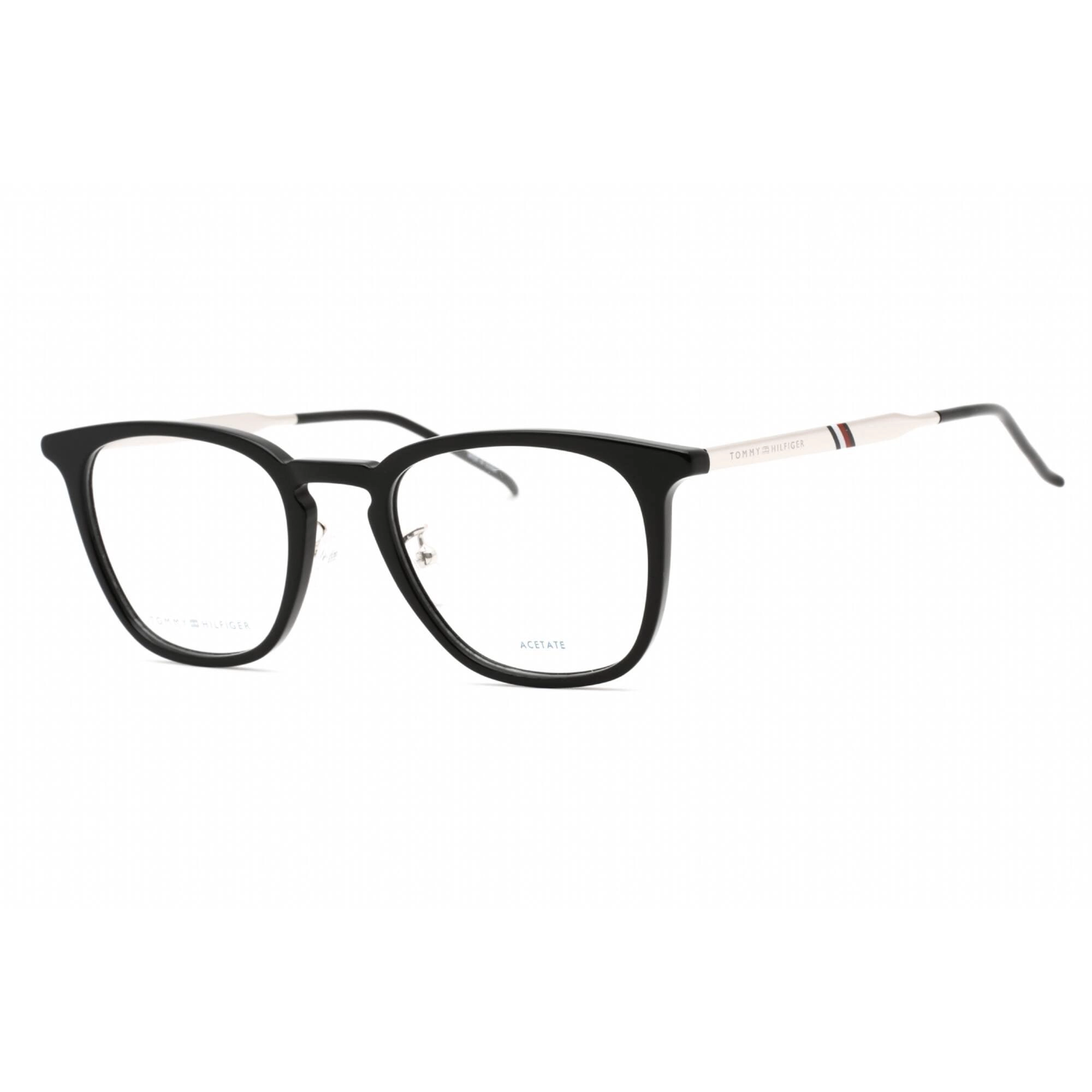 Tommy Hilfiger Women's Eyeglasses - Black Plastic Square Frame | TH 1623/G 0807 00