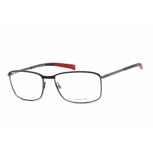 Tommy Hilfiger Women's Eyeglasses - Blue Ruthenium Rectangular Frame | TH 1954 0H2T 00