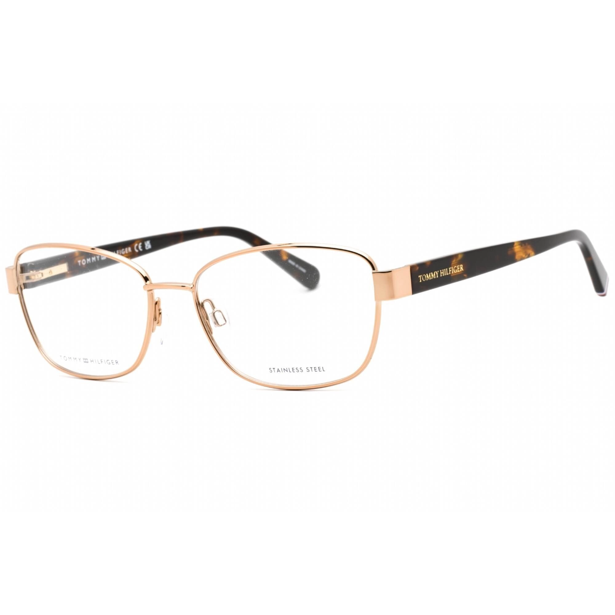 Tommy Hilfiger Women's Eyeglasses - Gold Copper Metal Full Rim Frame | TH 2006 0DDB 00