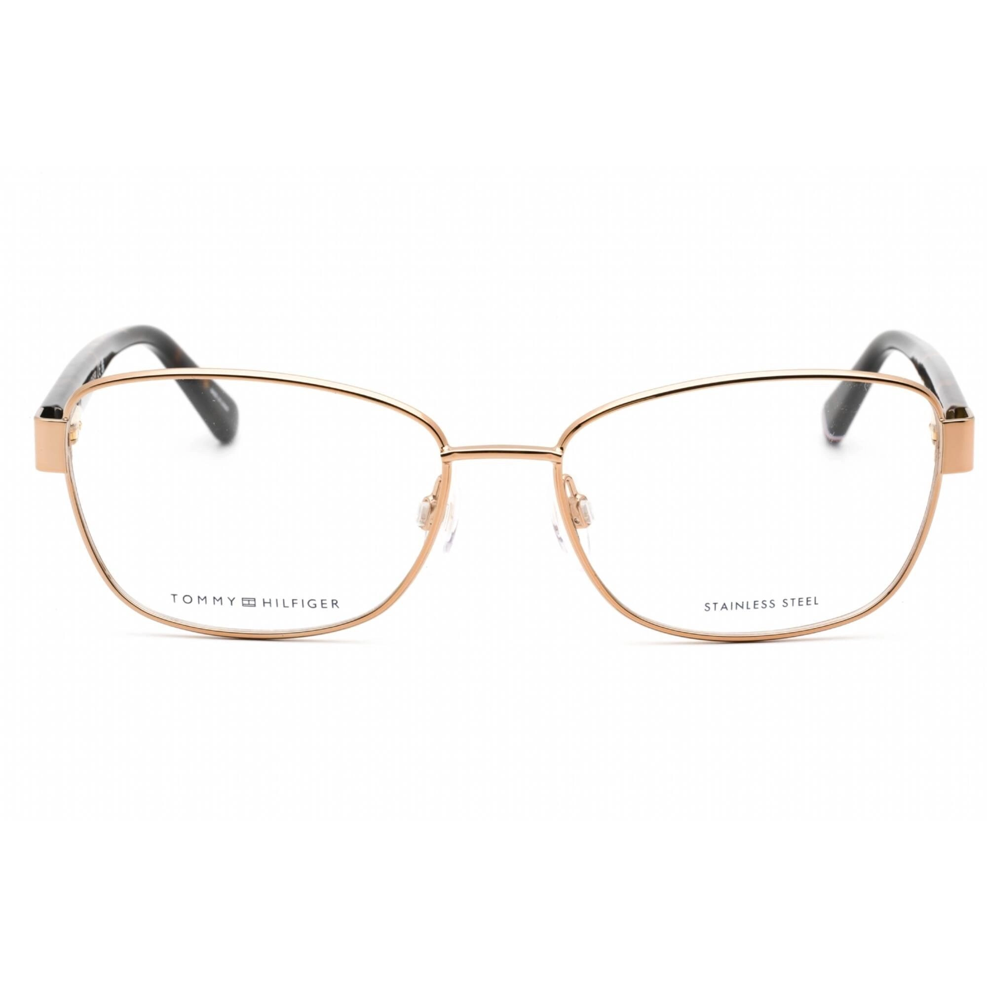 Tommy Hilfiger Women's Eyeglasses - Gold Copper Metal Full Rim Frame | TH 2006 0DDB 00