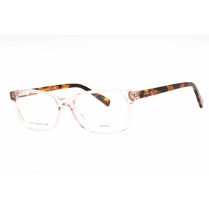 Tommy Hilfiger Women's Eyeglasses - Peach Havana Rectangular Frame | TH 1889 0L93 00