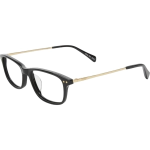 Toms Women's Eyeglasses - Shiny Black/Shiny Gold Square Frame | TOMS ALEXIS 10010495