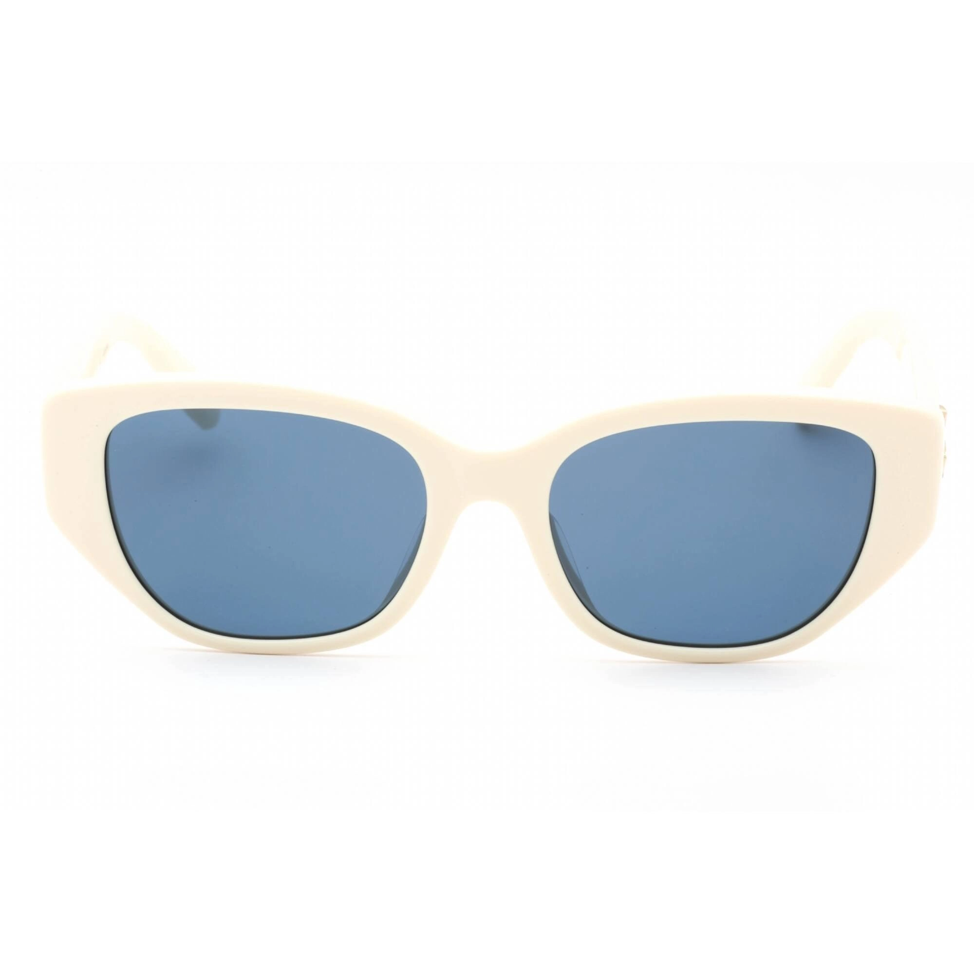 Tory Burch Women's Sunglasses - Ivory Plastic Frame Dark Blue Lens | 0TY7196U 119280