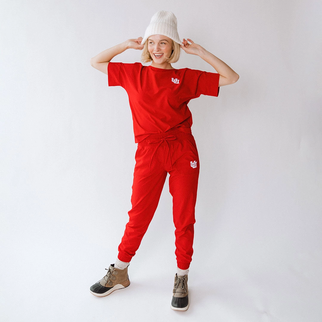 Utah Destination Joggers, Crimson