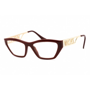 Versace Women's Eyeglasses - Bordeaux Plastic Cat Eye Shape Frame | 0VE3327U 5381