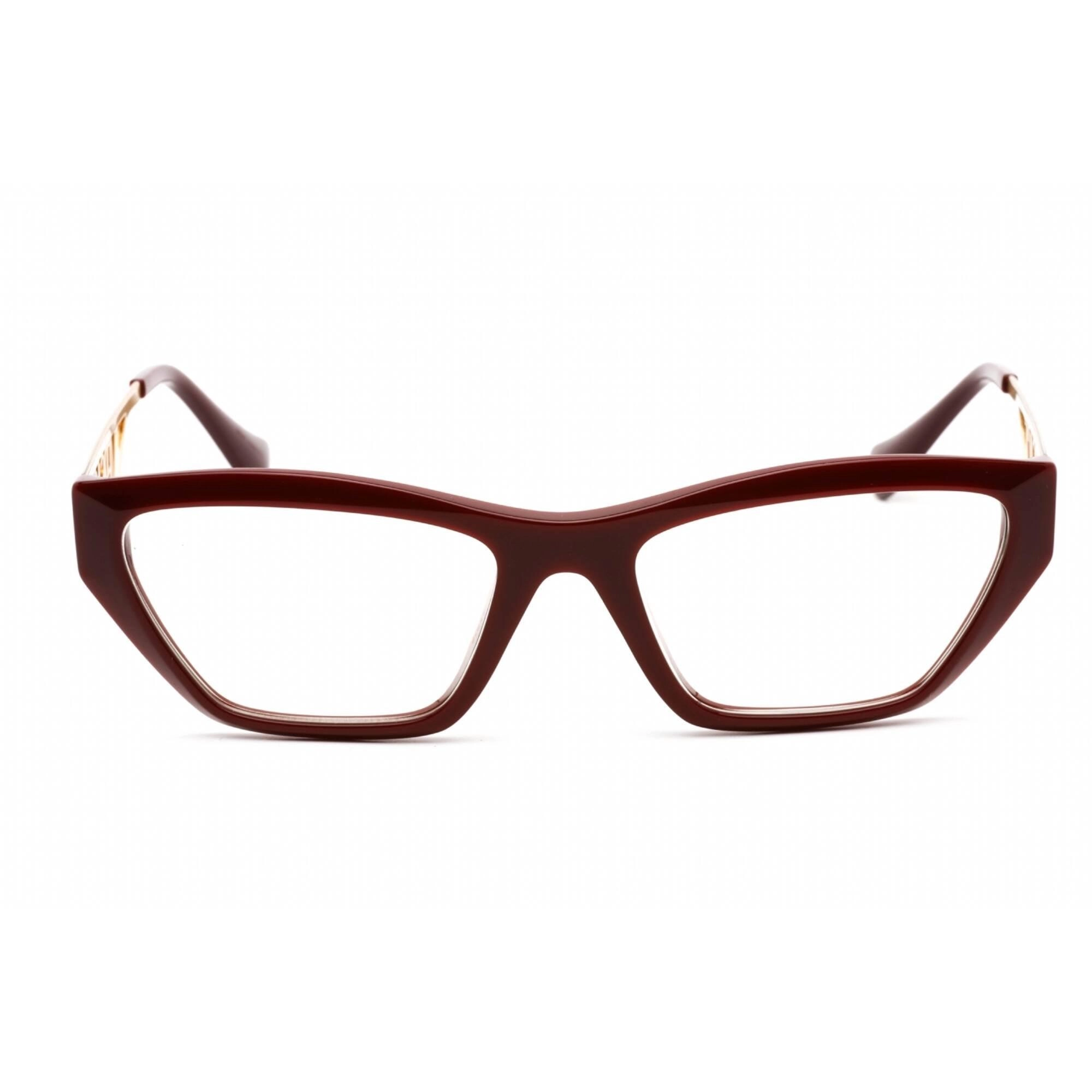 Versace Women's Eyeglasses - Bordeaux Plastic Cat Eye Shape Frame | 0VE3327U 5381
