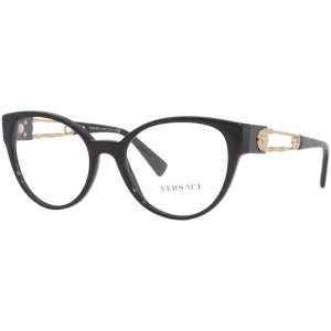 Versace Women's Eyeglasses - Full Rim Havana Plastic Cat Eye | VERSACE 0VE3307 108