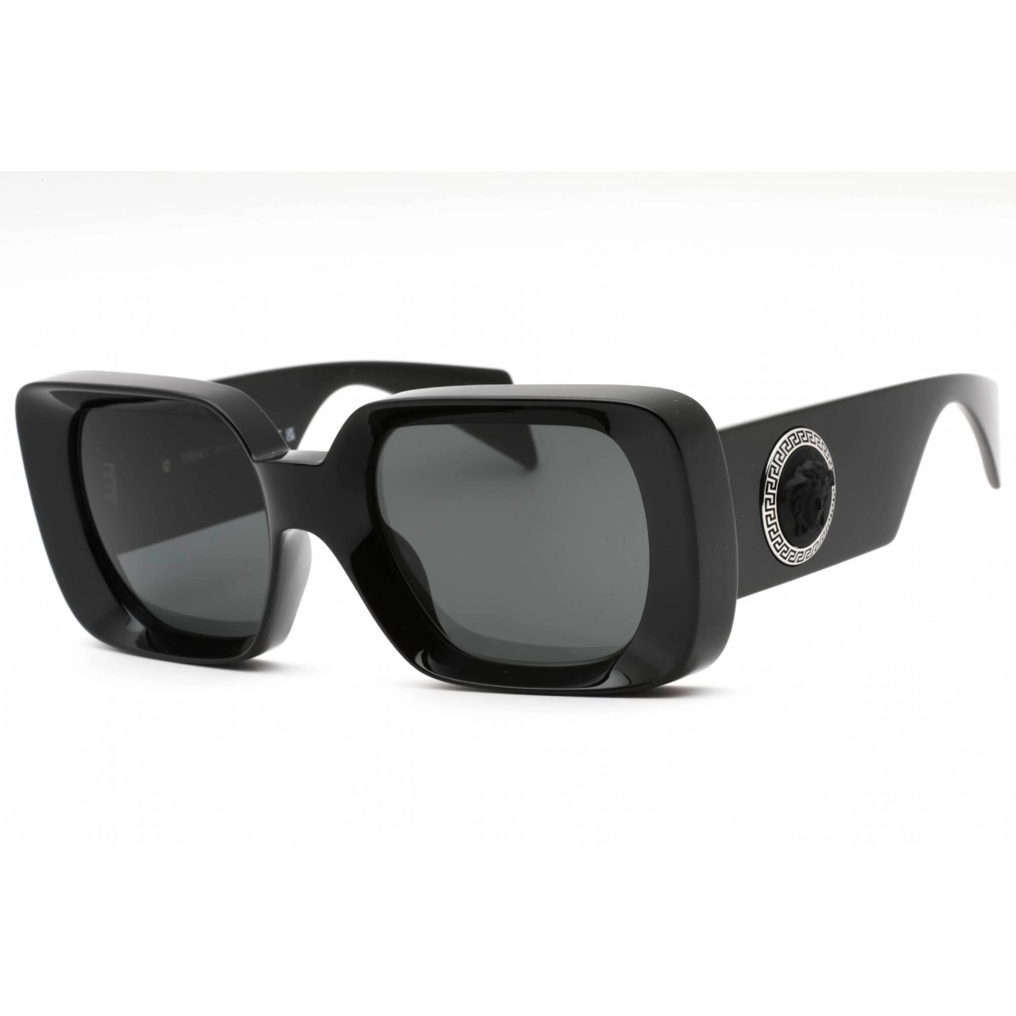 Versace Women's Sunglasses - Black Plastic Square Full Rim Frame | 0VE4473U GB1/87